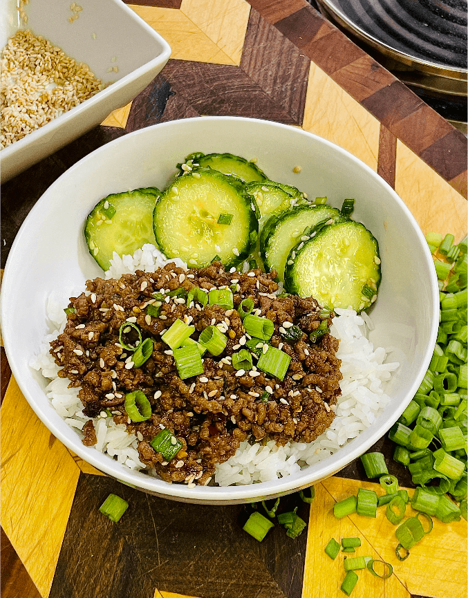 This flavorful Gluten-Free Low FODMAP Korean Beef Bowls is a quick and easy dish perfect for a Low FODMAP diet. It combines tender ground beef with a savory, slightly sweet sauce, served over rice for a satisfying meal. It's gluten-free and packed with bold flavors, ideal for weeknight dinners.